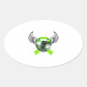 Etiqueta oval do logotipo