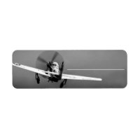 P-51 Tomada de partido Mustang em tempestade
