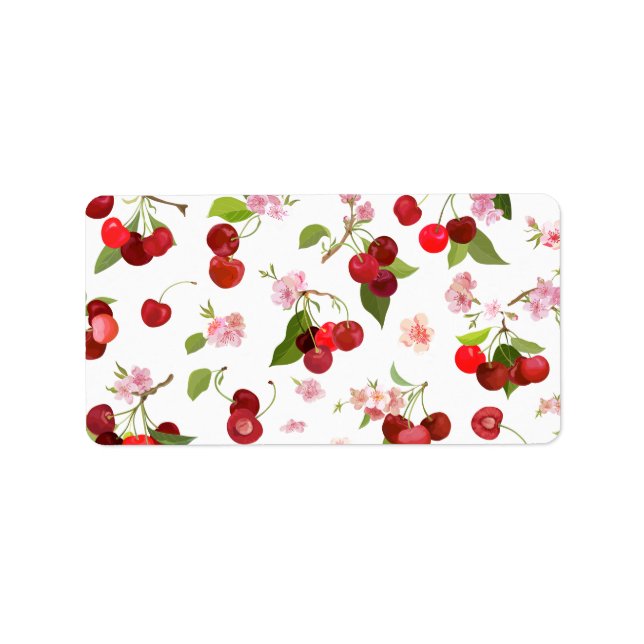 Etiqueta Padrão Cherry 1 (Frente)