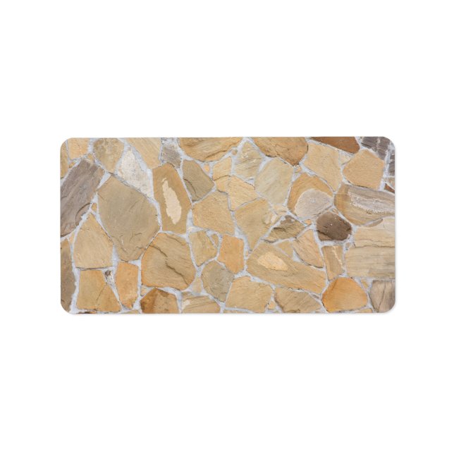 Etiqueta Padrão de Stony (Frente)