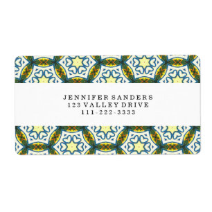 ETIQUETA PADRÃO DO CÍRCULO DO DECO ART