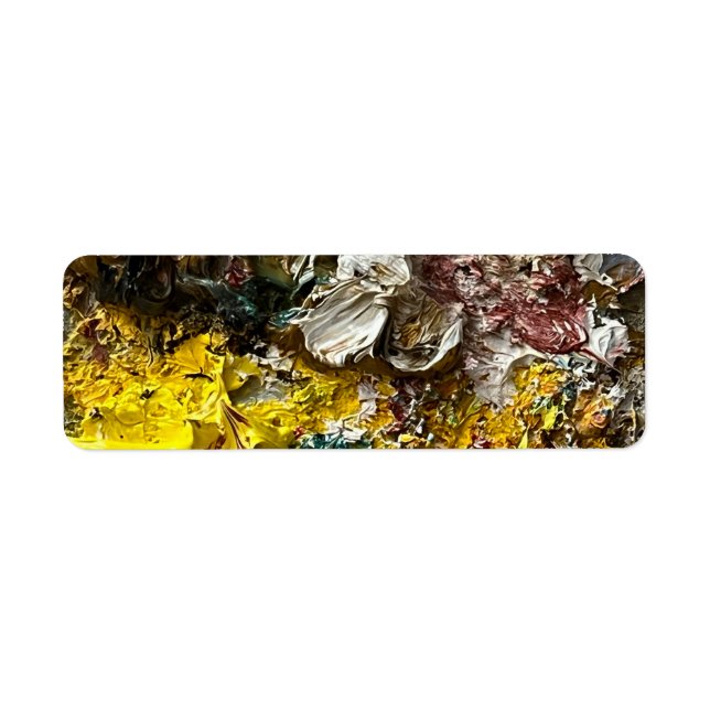 Etiqueta Paleta de artistas #1 (Frente)
