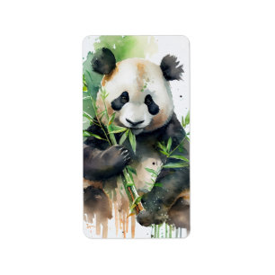 ETIQUETA PANDA