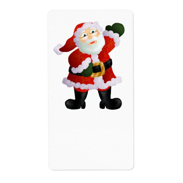 Etiqueta Papai noel (Frente)