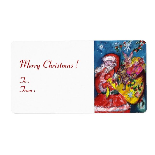 ETIQUETA PAPAIS NOEIS COM PRESENTES (Frente)