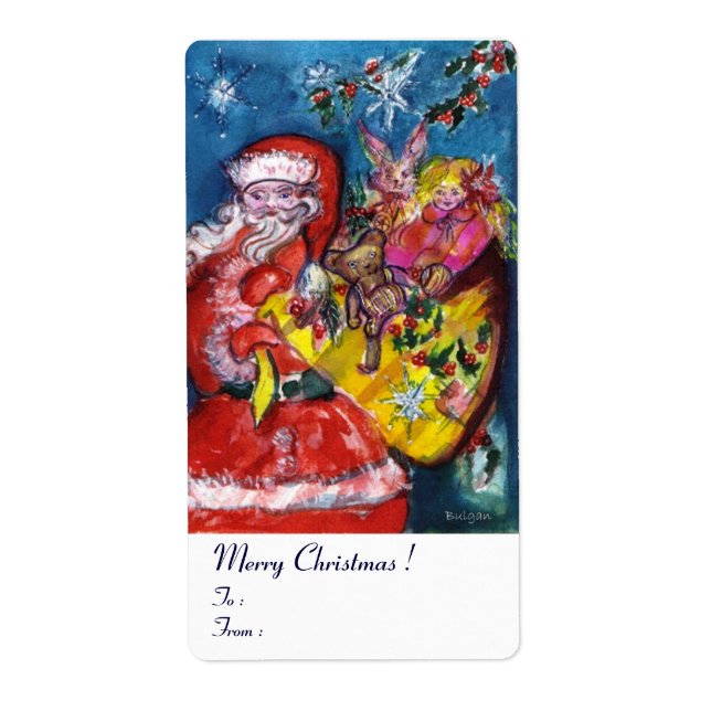 ETIQUETA PAPAIS NOEIS COM PRESENTES (Frente)