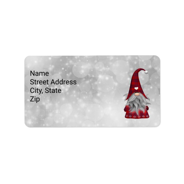 Etiqueta Papais noeis de Natal (Frente)