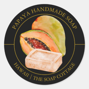 Etiqueta Papaya Soap