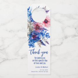 Etiqueta Para Garrafa 💍Agradecimento de Casamento