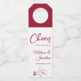 Etiqueta Para Garrafa Animações ao costume das delicadas orquídeas do ca