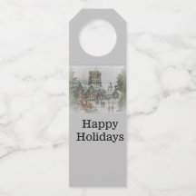 Antigos Papais noeis com crianças em frente a uma 