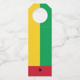 Etiqueta Para Garrafa Bandeira da Guiné-Bissau