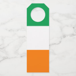 Etiqueta Para Garrafa Bandeira da Irlanda