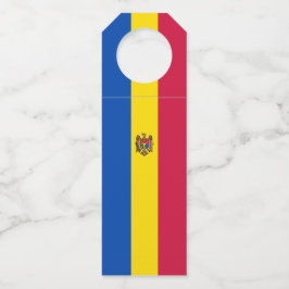 Etiqueta Para Garrafa Bandeira da Moldávia
