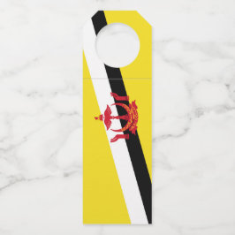 Etiqueta Para Garrafa bandeira de Brunei