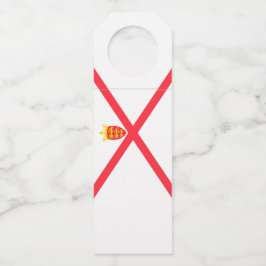 Etiqueta Para Garrafa Bandeira de Jersey