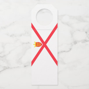Etiqueta Para Garrafa Bandeira de Jersey
