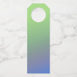 Etiqueta Para Garrafa Blue green rainbow abstract texture pattern art  t