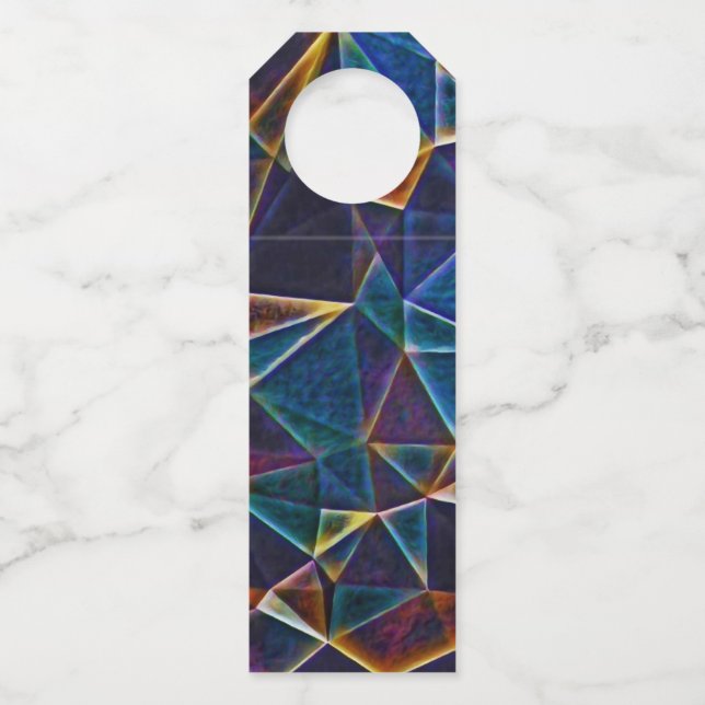 Etiqueta Para Garrafa Bolhas quebradas (Frente)