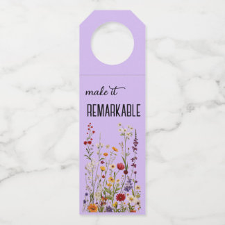 Etiqueta Para Garrafa Bottle Hanger Tags