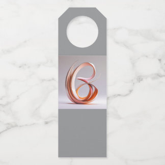 Etiqueta Para Garrafa Bottle Tag