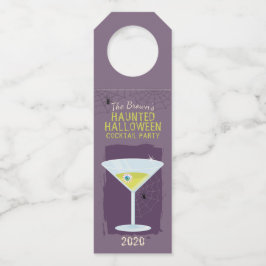 Etiqueta Para Garrafa Cocktails Halloween