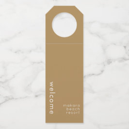 Etiqueta Para Garrafa Etiqueta de Suspensão de Garrafa de Boas-Vindas Mí