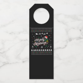 Etiqueta Para Garrafa Feliz Natal Engraçado