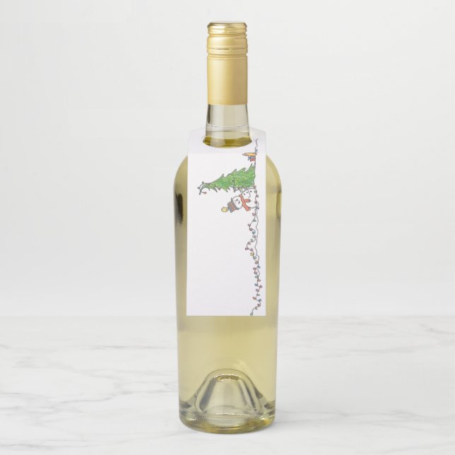 Etiqueta Para Garrafa Férias (Na garrafa)