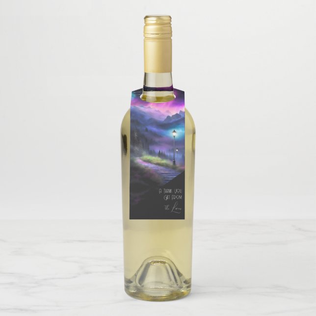 Etiqueta Para Garrafa Floresta Encantada (Na garrafa)