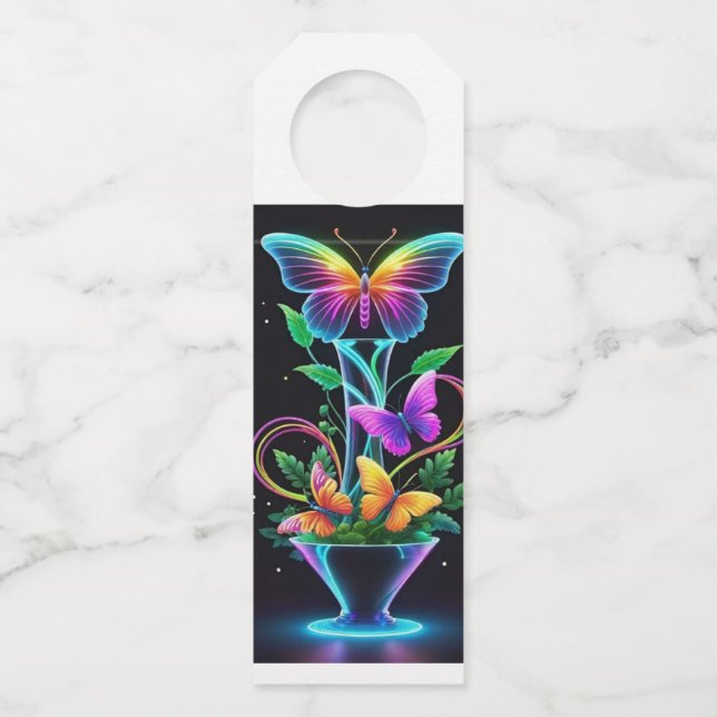 Etiqueta Para Garrafa Frasco (Frente)