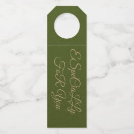 Etiqueta Para Garrafa Gancho de Garrafas - Especialmente para você