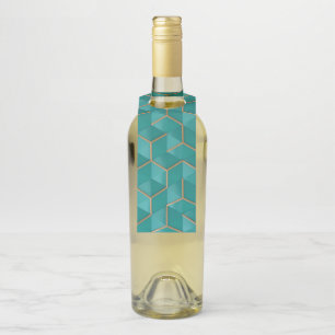 Etiqueta Para Garrafa geométrico