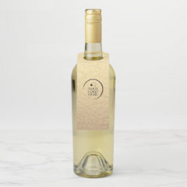 Etiqueta Para Garrafa Logotipo da empresa personalizado logotipo simples