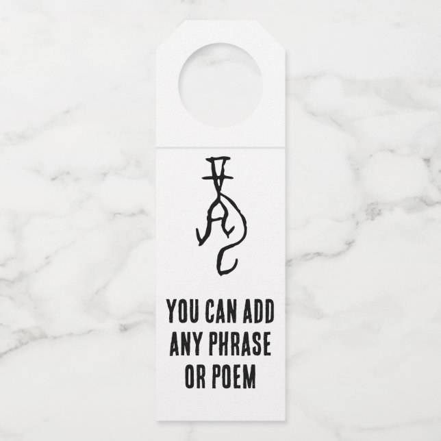 Etiqueta Para Garrafa Maravilhoso Dragão do Zodíaco Chinês#001- (Frente)