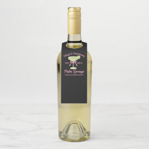 Etiqueta Para Garrafa Margs e Matrimony Margaritas Festa de solteira