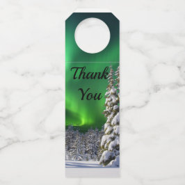 Etiqueta Para Garrafa Nortes durante o inverno