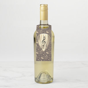 Etiqueta Para Garrafa Ouro Plectron - design de Na moda para amantes de