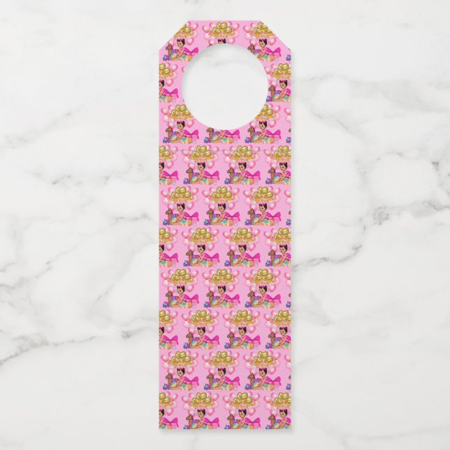 Etiqueta Para Garrafa Princesa a Rosa (Frente)