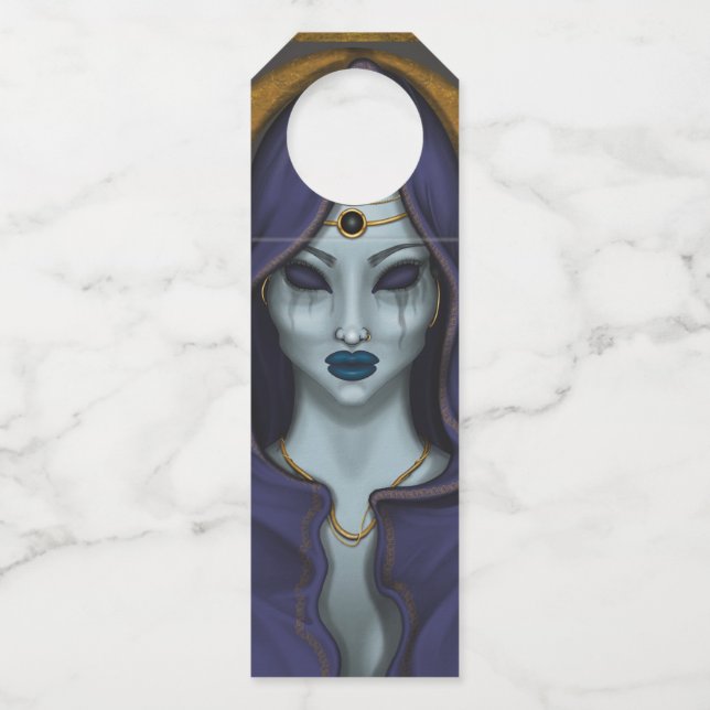 Etiqueta Para Garrafa witch (Frente)