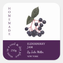 Etiqueta para Pequenas Empresas do Elderberry