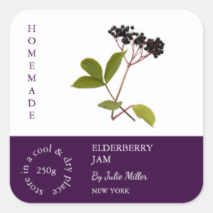 Etiqueta para Pequenas Empresas do Elderberry
