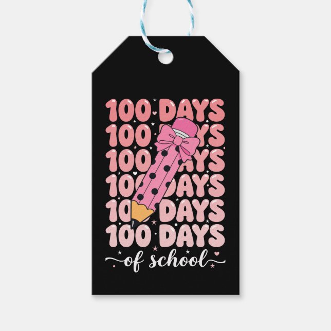 Etiqueta Para Presente 100 days of school celebration (Frente)