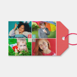Etiqueta Para Presente 2025 Coleção de Fotos Moderna de Novo Ano 4