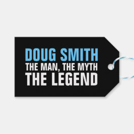 Etiqueta Para Presente 30 de Mens/40th/50th/60th Festa de aniversário Tag