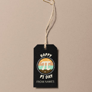Etiqueta Para Presente 3.14 Dia Nacional do Pi Design - Feliz Dia do Pi
