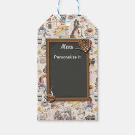 Etiqueta Para Presente A cafeteria Fika Sueca