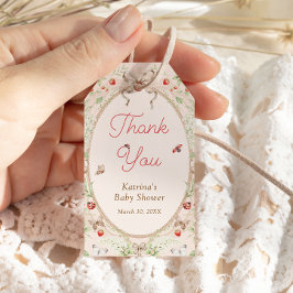 Etiqueta Para Presente A Little Love Bug Baby Shower Thank You