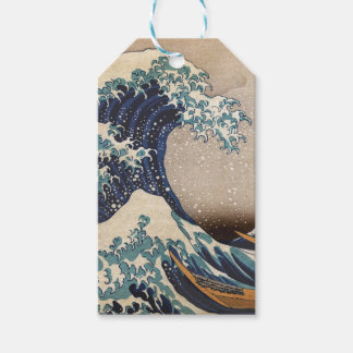 Etiqueta Para Presente A onda do Excelente de Kanagawa