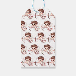 Etiqueta Para Presente A Seta do Cupido Seja o meu Namorados